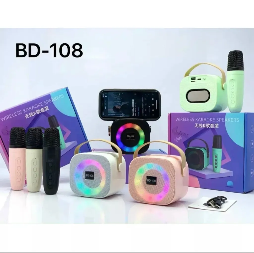 Loa Karaoke Bluetooth BD 108 - Chính hãng, giá rẻ, uy tín