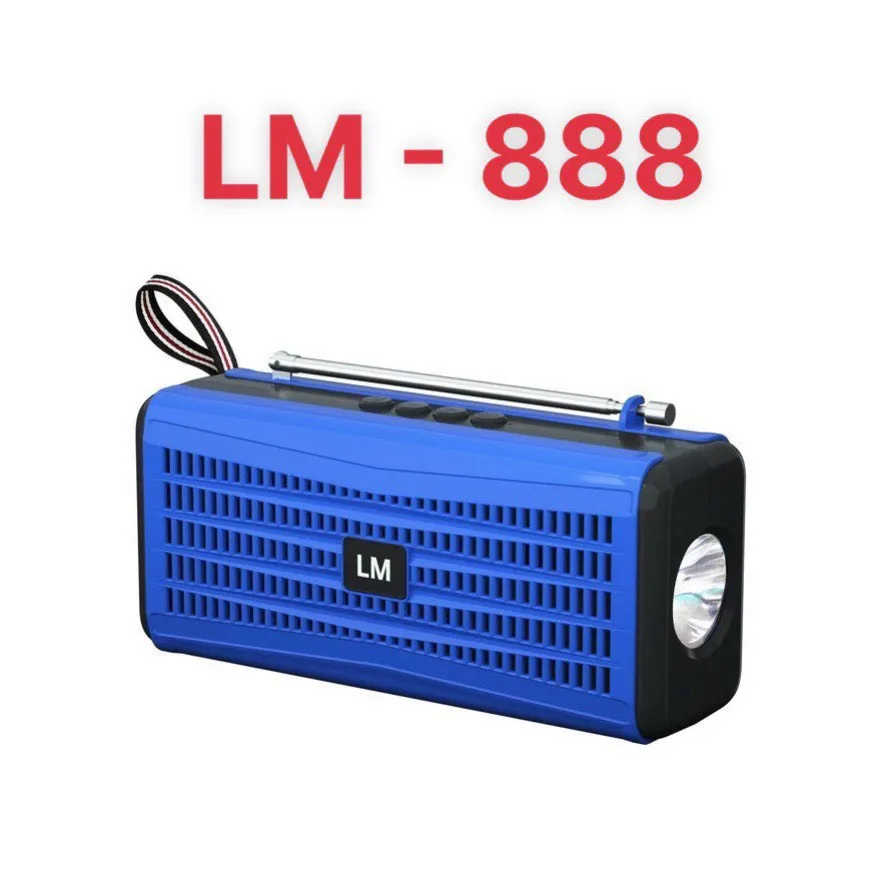 Loa bluetooth LM 888 kết hợp đài FM,AM - Chính hãng, giá rẻ, uy tín