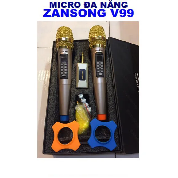 Micro không dây Zansong V99 - Chính hãng, giá rẻ, uy tín