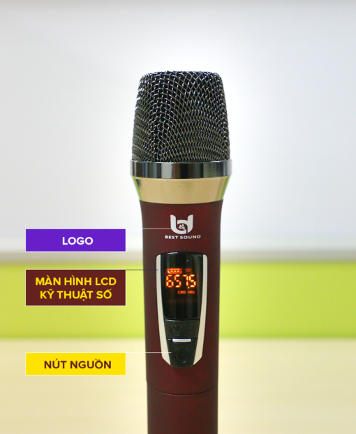 Bộ Micro Best Sound V W301 - Chính hãng, giá rẻ, uy tín