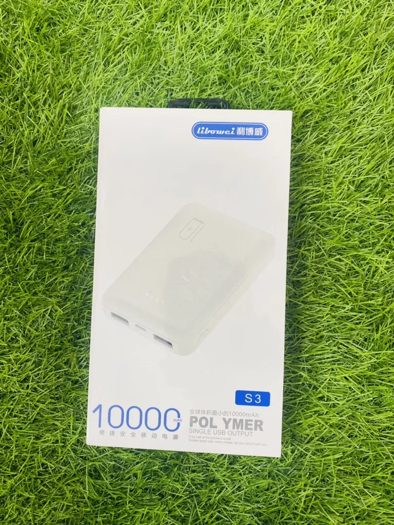 Sạc Dự Phòng 10000mAh Model S3 chuẩn Pin Polymer