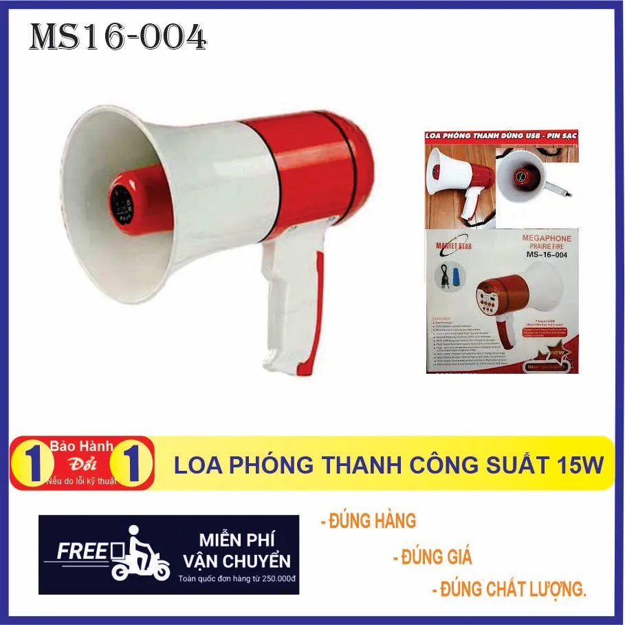 Loa nén TOA MS16-004 - Chính hãng, giá rẻ, uy tín