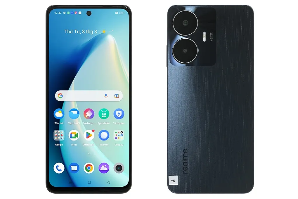 Realme C55 - Điện Thoại Chính Hãng, Hiệu Năng Mạnh Mẽ, Camera 64 MP, Pin Lâu Dài